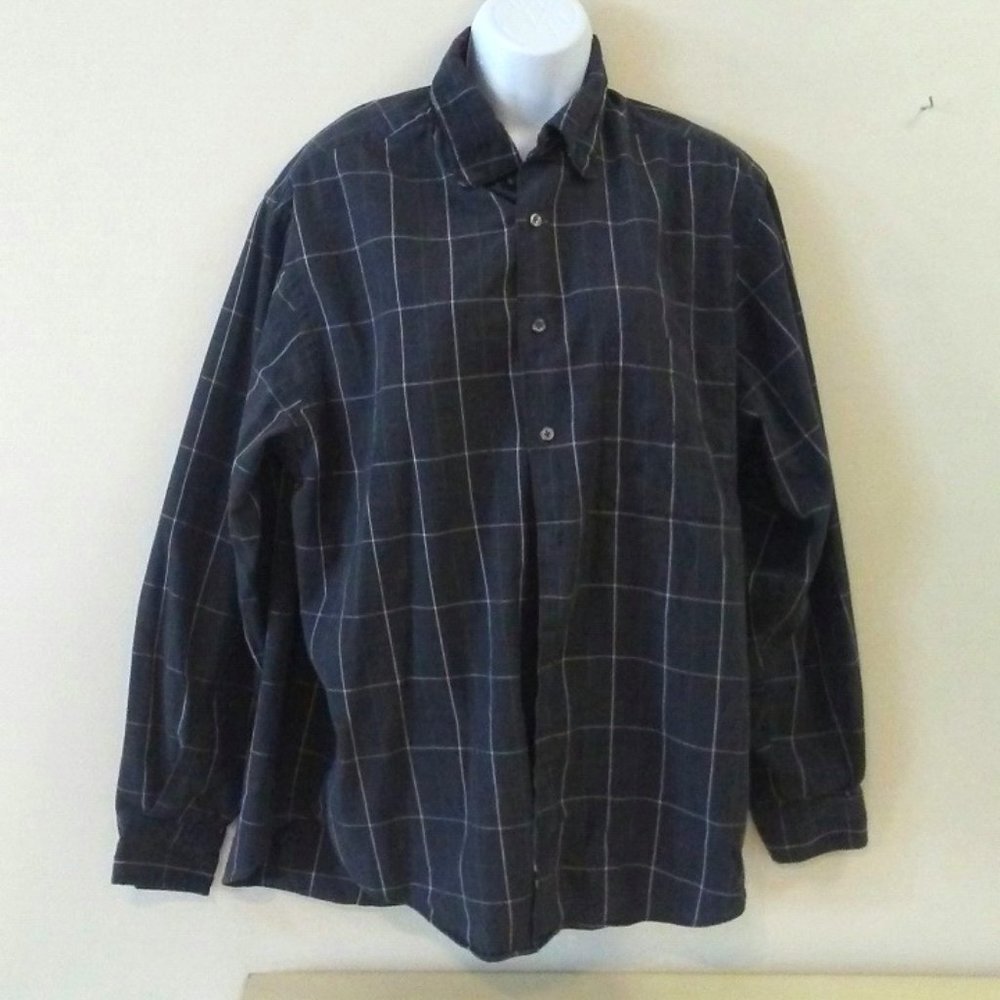 Nautica men's casual button-down shirt - large